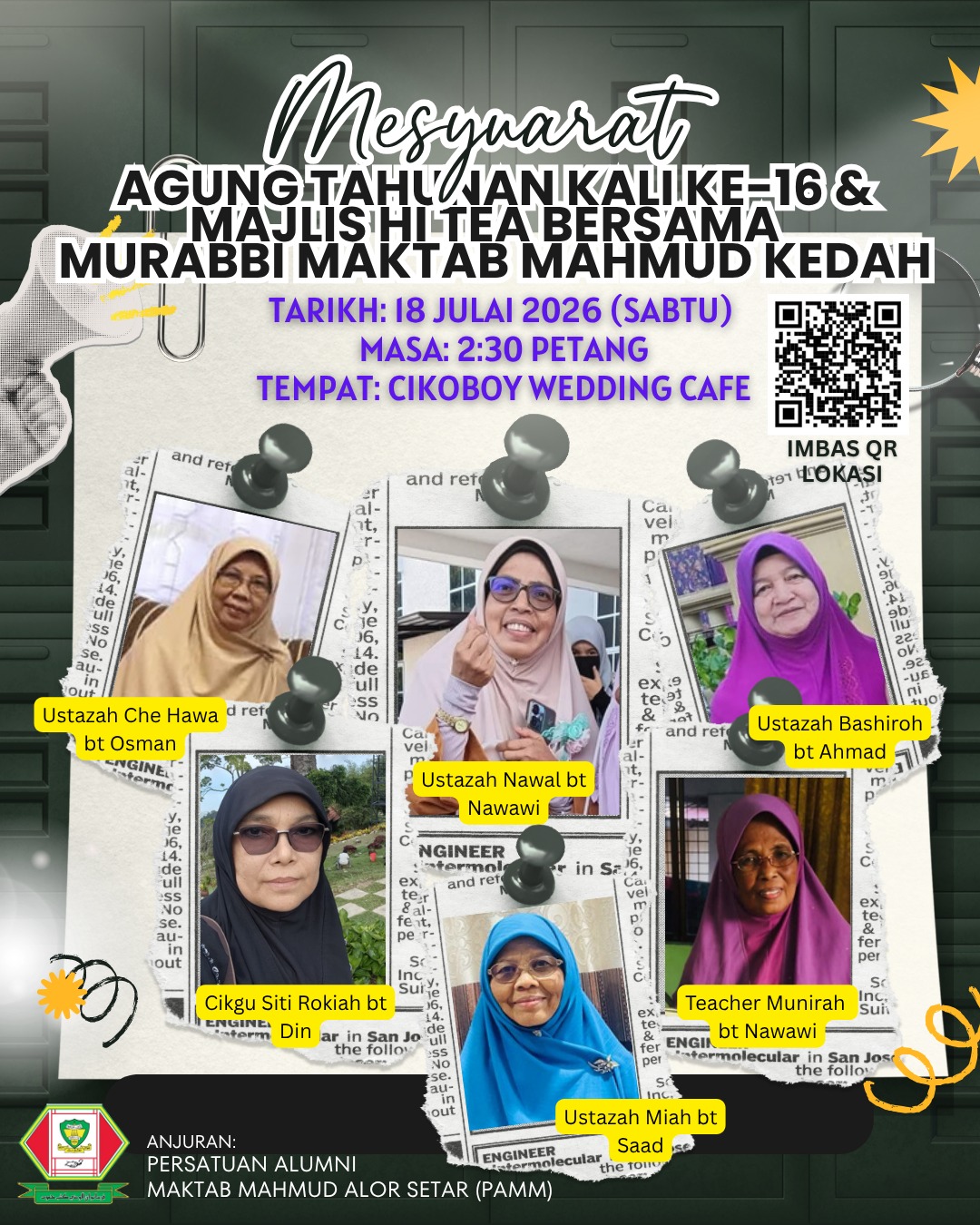 Majlis Hi Tea Bersama Murabbi Maktab Mahmud Kedah