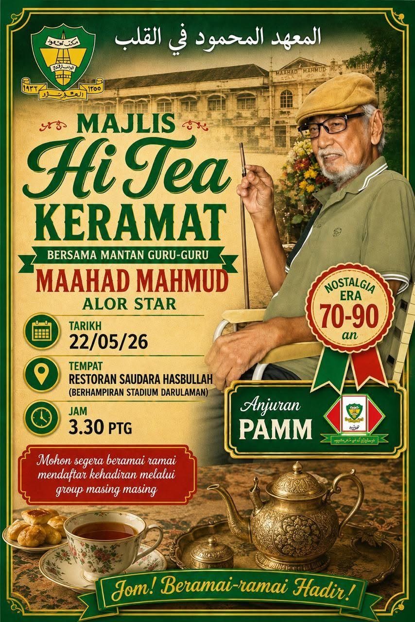 Majlis Hi-Tea Keramat Bersama Cikgu Shuib